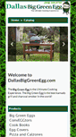 Mobile Screenshot of dallasbiggreenegg.com